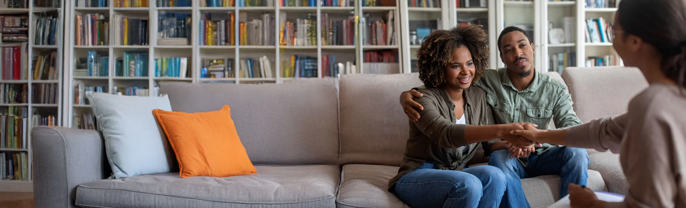 young people speaking to a therapist